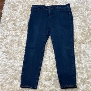 Talbots Dark Blue Ankle Jeans